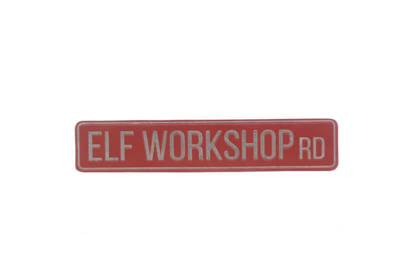 Sign - Elf Workshop