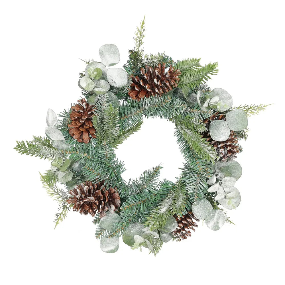 Wreath - Eucalyptus Pine &amp; Cone