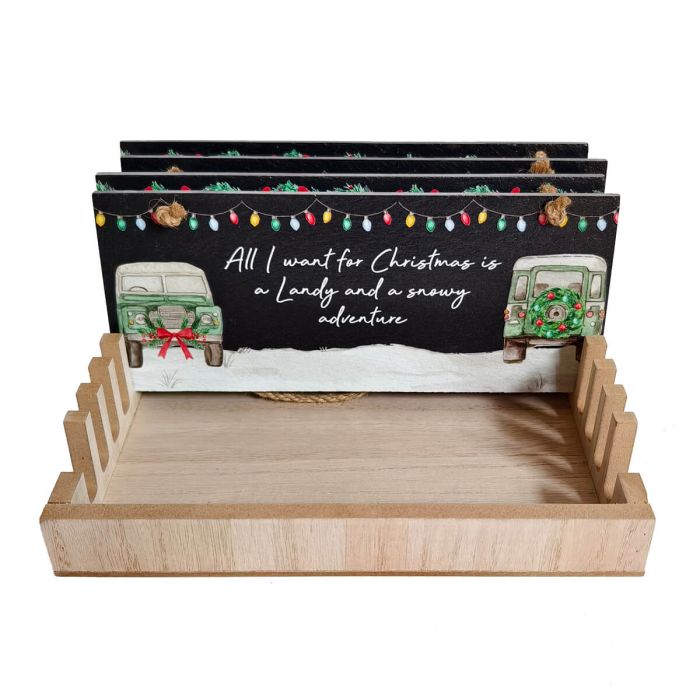 Slate Plaques with Farm Animals and Landy