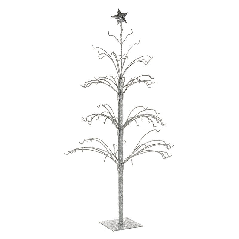 Medium Silver Glitter Tree