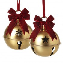 Bell - Silver/Gold Bell with Bow