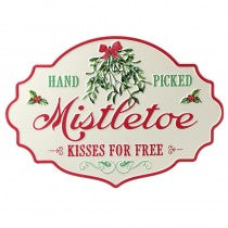 Sign - Mistletoe Kisses