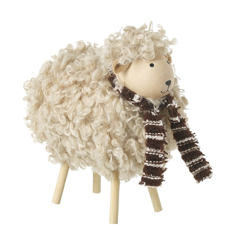 Standing Woolly Sheep