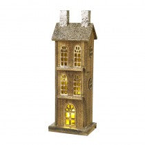 House - Wooden Light Up House
