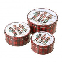 Tins - Nutcracker Tins - Set of 3