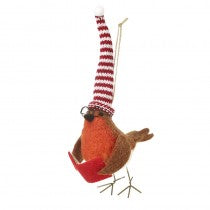 Robin in Tall Hat