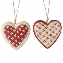 Hangers - Red or Cream Hearts
