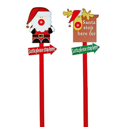 Stop Santa Sign - Various Designs