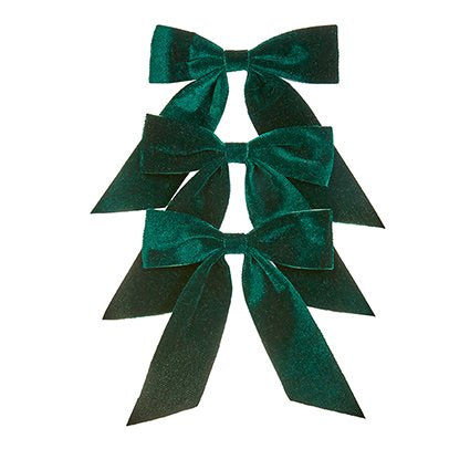 Bows - Emerald and Red