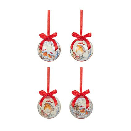 Baubles - Decoupage Baubles