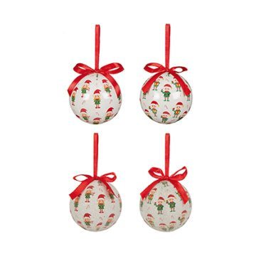 Baubles - Decoupage Baubles