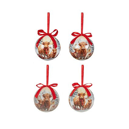 Baubles - Decoupage Baubles