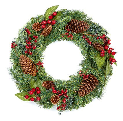 Wreath - Luxury Red Berry 45cm