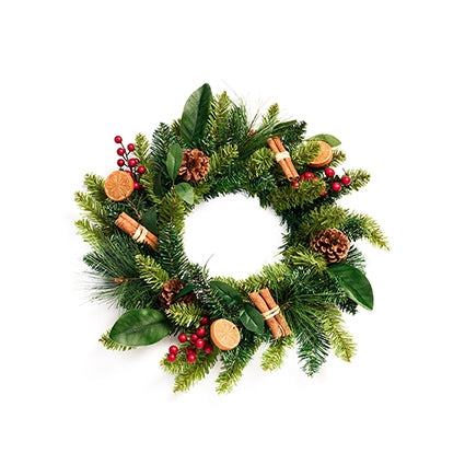 Wreath - Cinnamon and Orange Slices 50cm