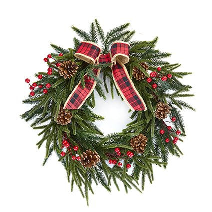 Wreath - Natural Touch 60cm