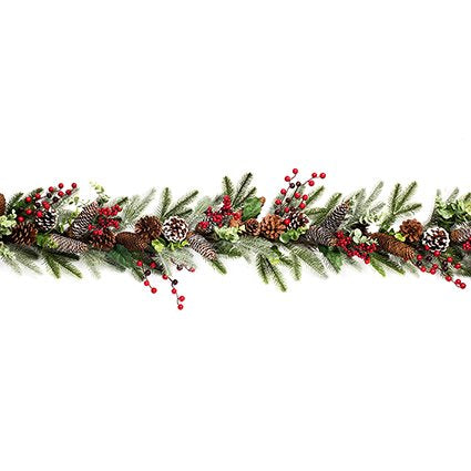 Garland - Fresh Berry & Cone 1.8M