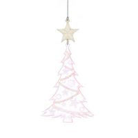 Hanger - Light Pink Frosted Tree
