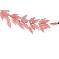 Garland - Blush Pink with Glitter &amp; Leafs