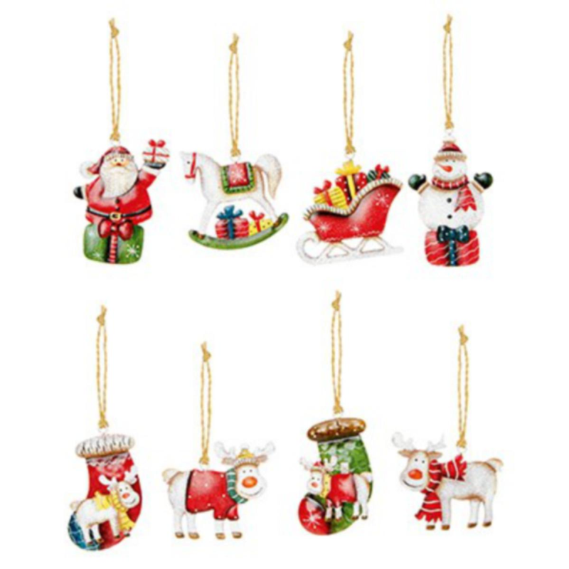 Hanger - Assorted Metal Christmas Hangers