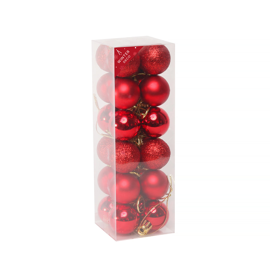 Baubles - Pack of 24 Pieces