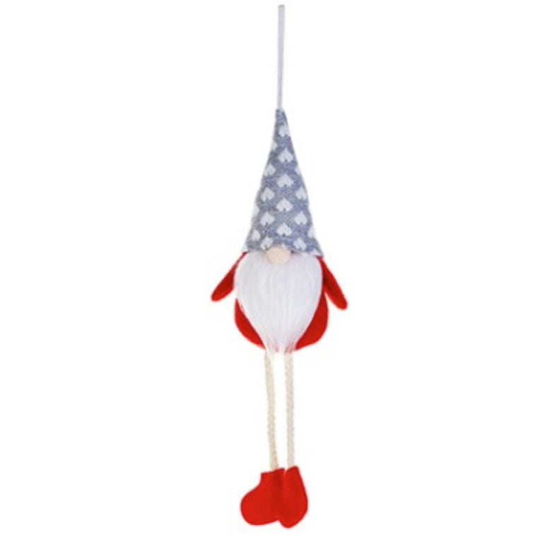 Hanging Santa Gnome