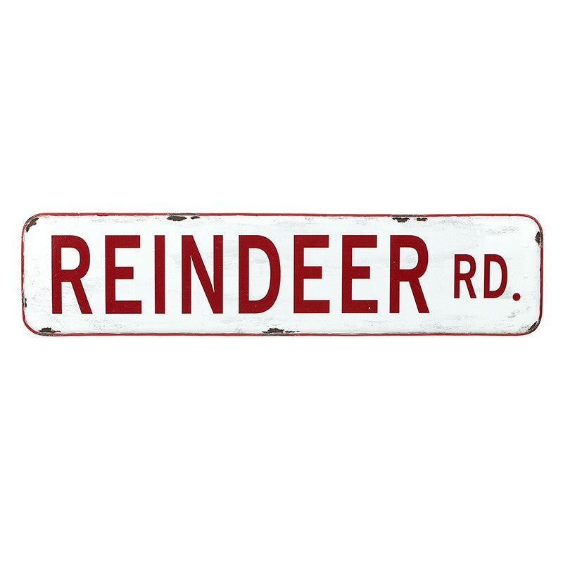Sign - Reindeer Rd