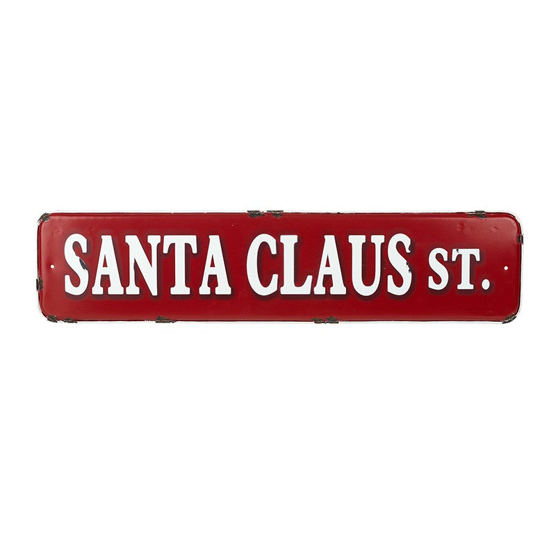 Sign - Santa Claus St