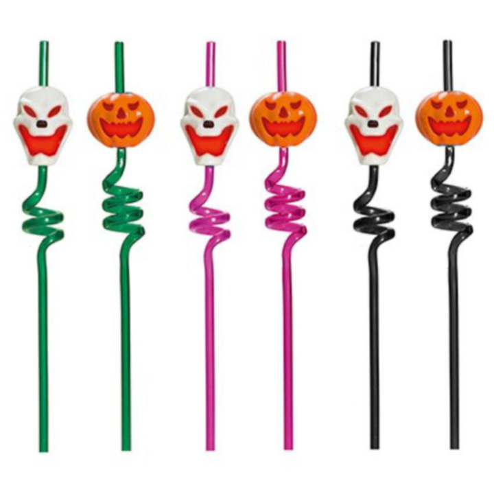 Halloween ~ Screaming Halloween Straw