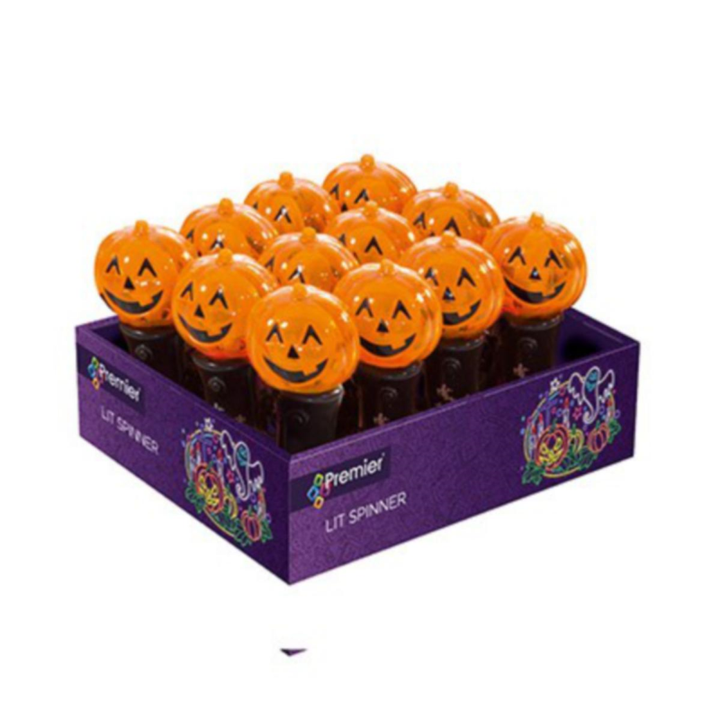Halloween ~ Light Up Pumpkin Spinner