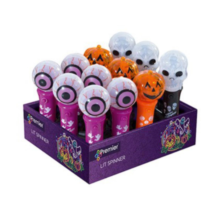 Halloween ~ Light Up Pumpkin Spinner